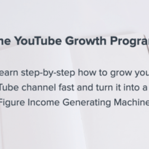[Get] Irvin Pena – The YouTube Growth Program Download