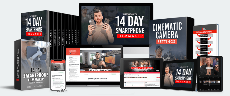 [Get] Content Creator – 14 Day Smartphone Filmmaker Download