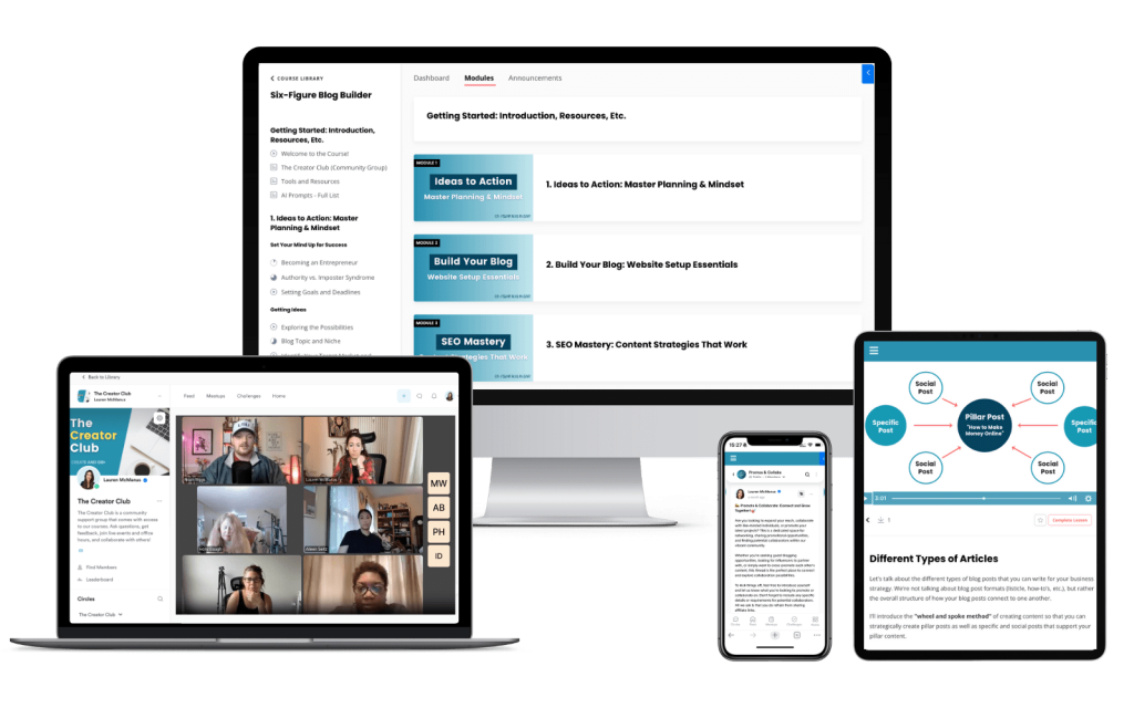 Create And Go – Six-Figure Blog Builder Download