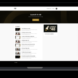 [Get] Darius Foroux – Launch In 48 Download
