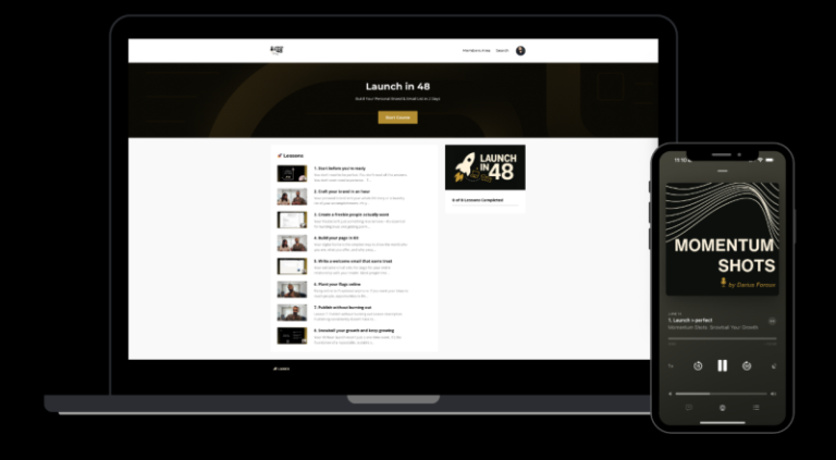 Darius Foroux – Launch In 48 Download