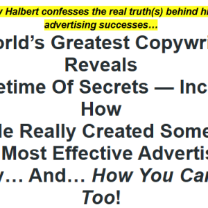 [Get] Gary Halbert – Last Seminar Download