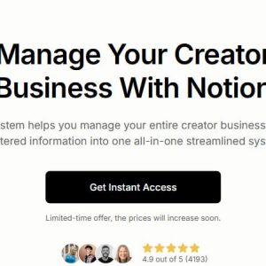 [Get] Modest Mitkus- The Notion Creator System Download