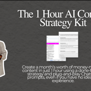 [Get] Monika Wolnicka – The 1 Hour AI Content Strategy Kit Download