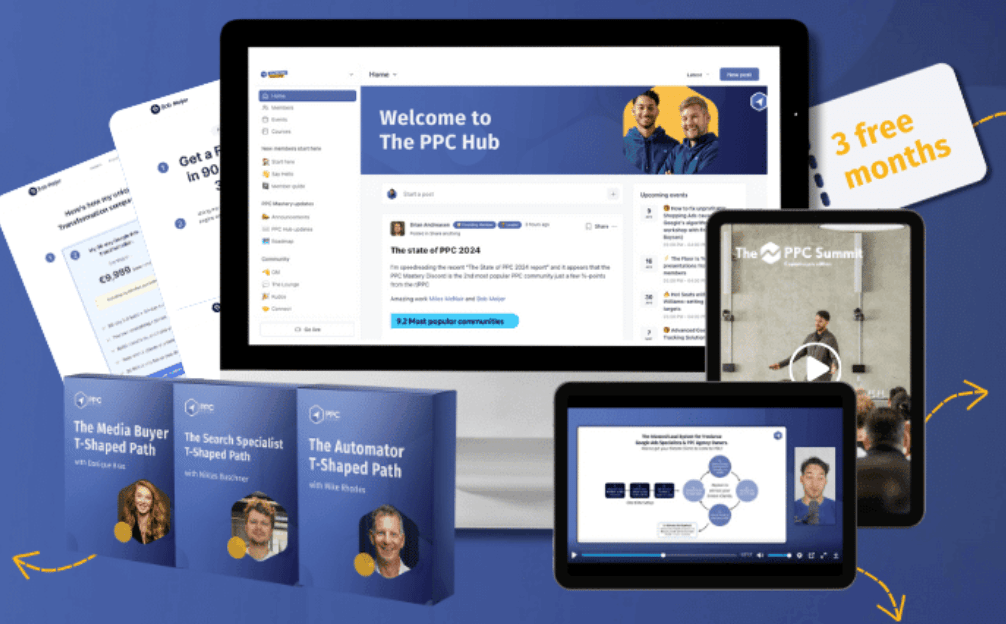 [Get] Bob Meijer & Miles McNair – The PPC Hub 2025 Download